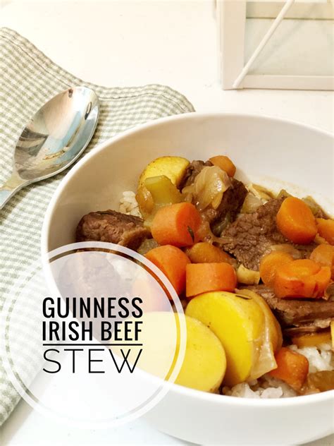 Guinness Irish Beef Stew Taste Creations Blog Hop