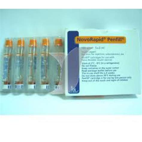 Novorapid Flexpen 100 Iu 5 Pens Insulin Aspart