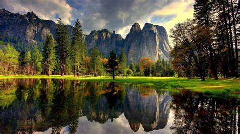 Online Crop Landscape Photography Of Mountains Reflection Water