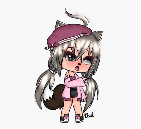 Cute Kawii Shy Pink Wolf Freetoedit Cute But Shy Anime