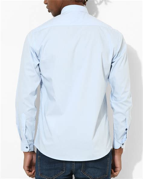 Shades Of Blue Shirt By Green Hill The Secret Label