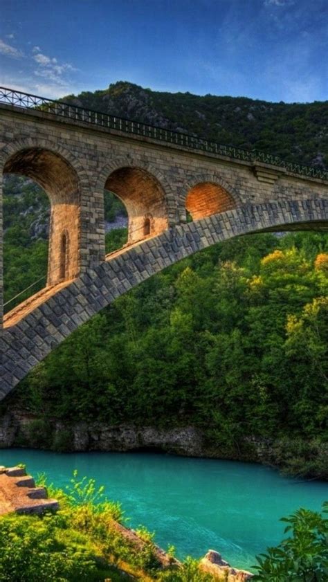 Solkan Bridge Slovenia Backiee