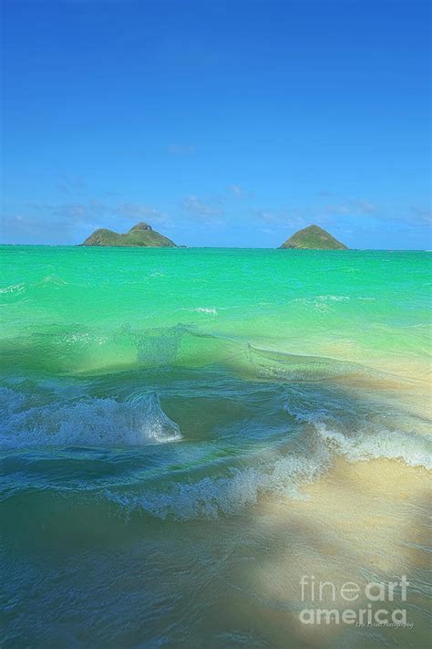 Lanikai Beach Frozen Waves Photograph By Aloha Art Pixels