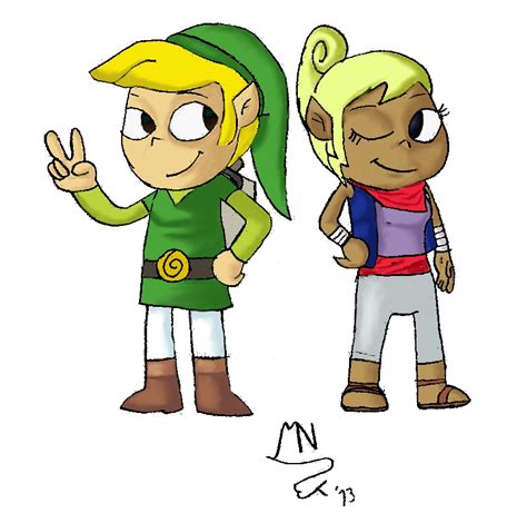 Link And Tetra By Mrnintman By Loonymoon42 On Deviantart