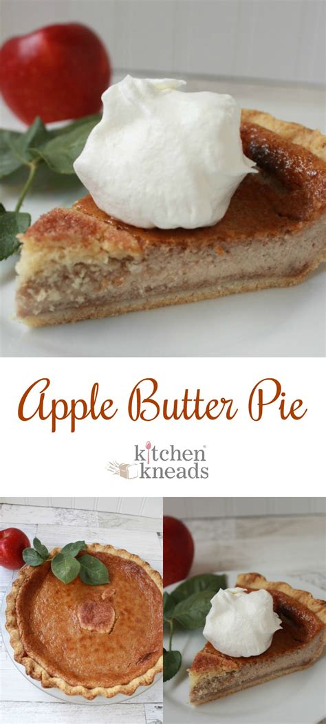 Apple Butter Pie Kitchen Kneads