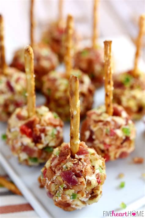 Pimento Cheese And Bacon Mini Cheese Ball Bites Recipe Cheese Ball