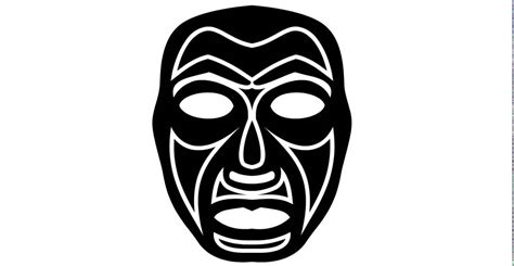 Draw A Tattoo Tribal Masks Art 045 Youtube