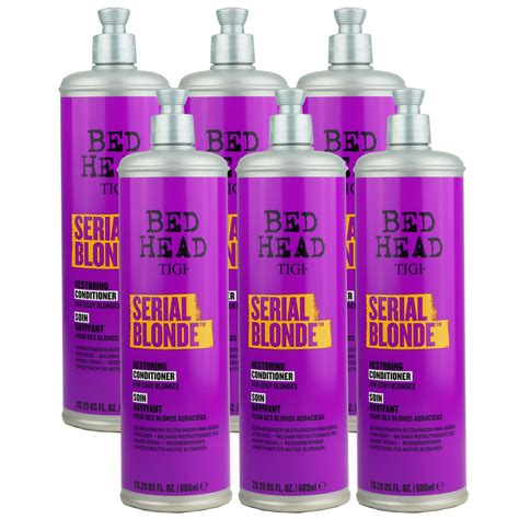 Tigi Be Head Serial Blonde 6 X 600 Ml Conditioner Set B