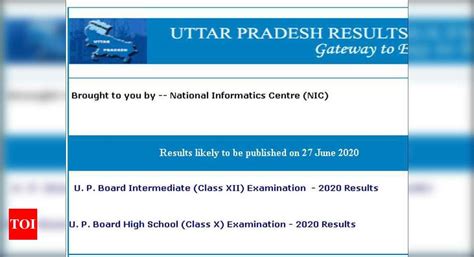Sarkari Result 2020 Upmsp 10th 12th Result 2020 When And Where To