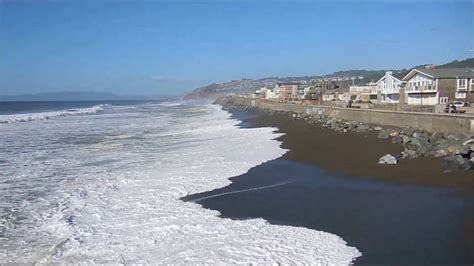 Ocean Waves At Pacifica Youtube