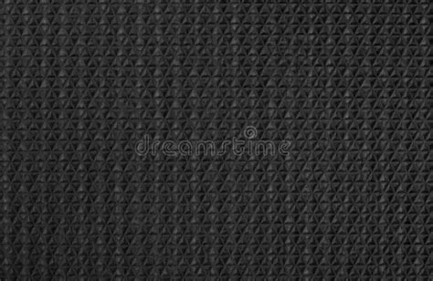 Black Rubber Texture Background With Seamless Pattern Stock Image