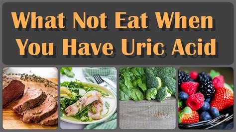 What Not To Eat When You Have Gout And Top 10 Uric Acid Causing Foods Youtube