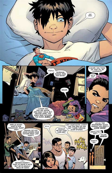 Superman 2016 Issue 21 Superhero Comic Batman And Superman Damian