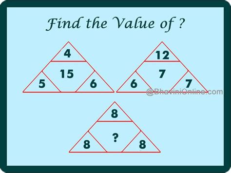 How To Solve Triangle Math Puzzle Askworksheet