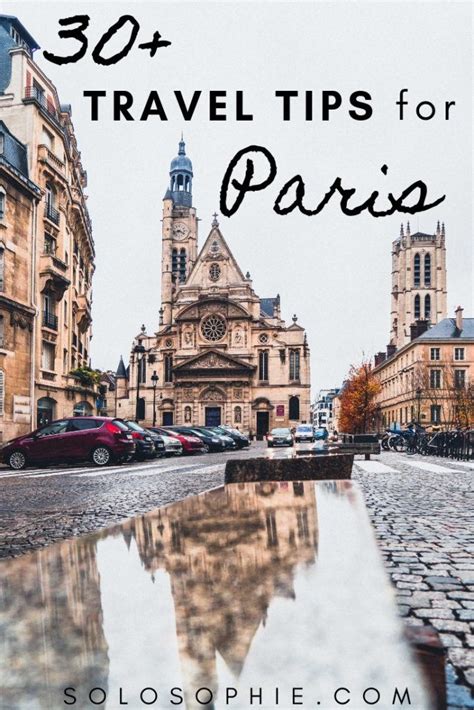 50 Paris Travel Tips You Need To Know Before Visiting Solosophie