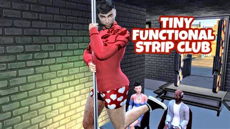 Tiny Functional Strip Club The Sims 4 Wicked Whims Mod Youtube