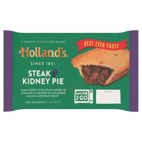 Hollands Steak And Kidney Pie Tesco Groceries