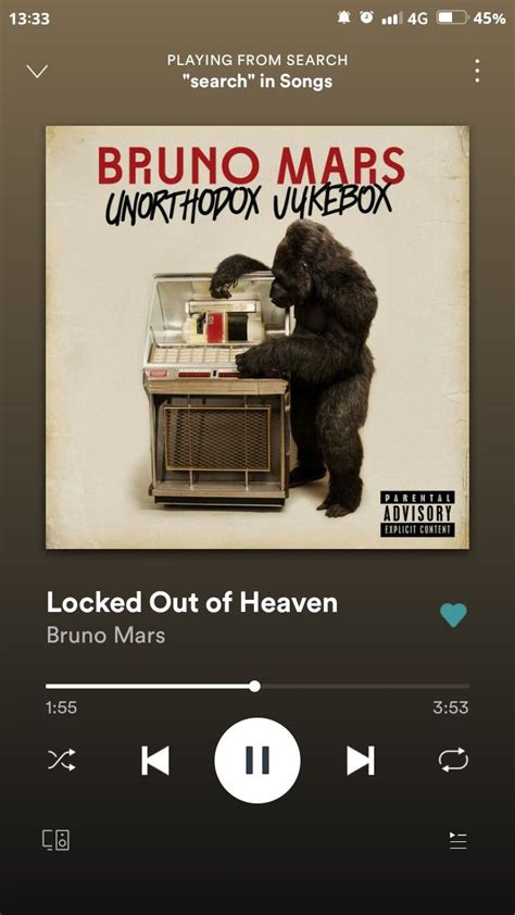 Locked Out Of Heaven By Bruno Mars Spotify Citações De Músicas