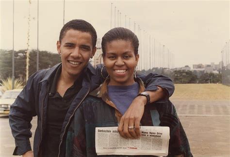 Nostalgia On Instagram “barack And Michelle Obama Shortly After Their
