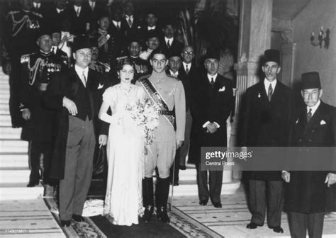 the wedding ceremony of mohammad reza pahlavi crown prince of iran news photo getty images