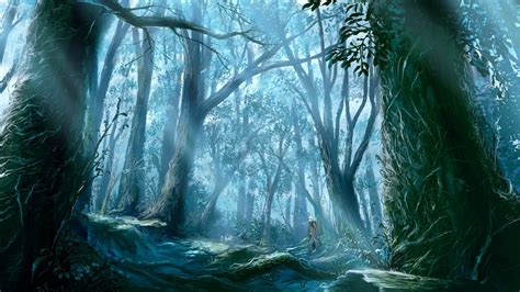 Ảnh Nền Anime 4k đẹp Nhất Anime Scenery Forest Backdrops Anime