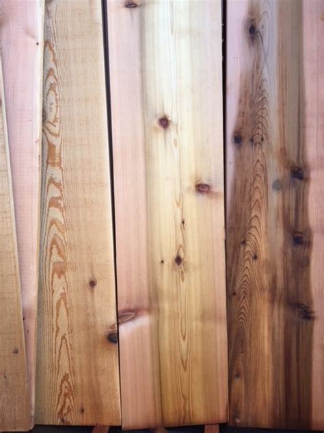 1×10 Appearance Grade Knotty Western Red Cedar Mill Outlet Lumber