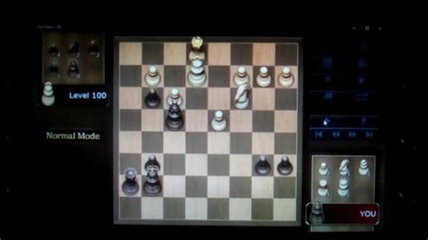 Chess Lv100 Black Wins Re Play Youtube