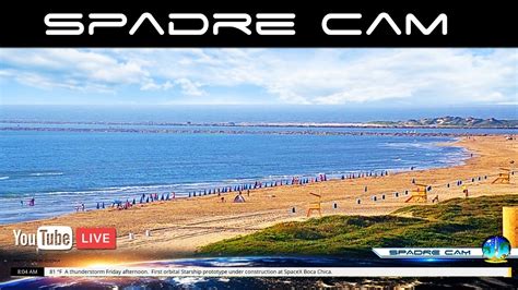 live south padre island texas surf and beach cam webcams wonders