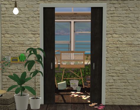 Sims 4 Ccs The Best Pyschen Doors By Mincs Sims4