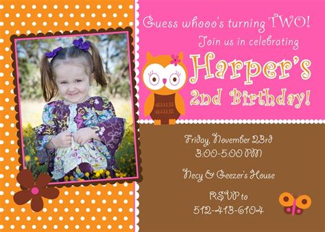 Invitation Front Geezer Iwo 2nd Birthday Turn Ons Invitations Frame Decor Picture Frame
