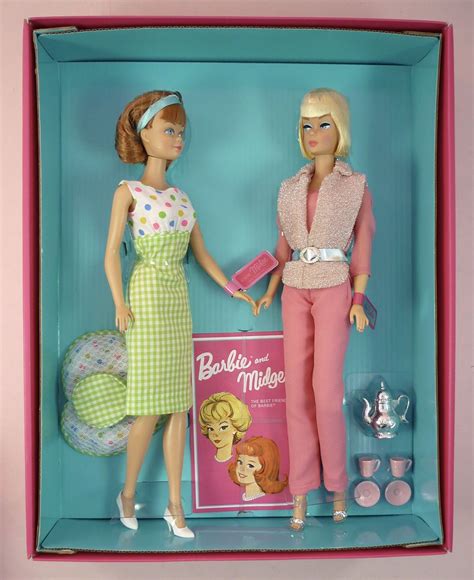 Barbie And Midge 50th Anniversary T Set Nostalgic Reproductionrepro