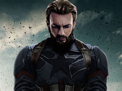 Iron Man Facial Hair Chris Evans Avengers Infinity War Captain HD Wallpaper Pxfuel