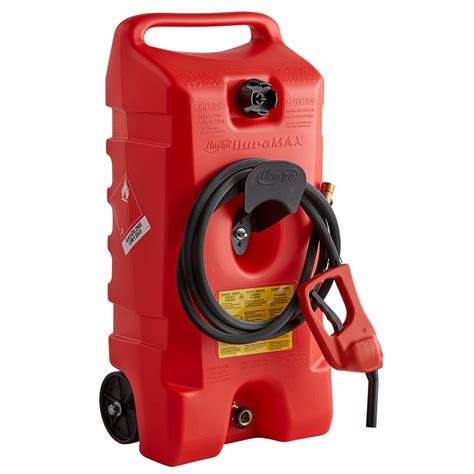 Scepter 6792 Flo N Go Duramax 14 Gallon Wheeled Gasoline Container Red