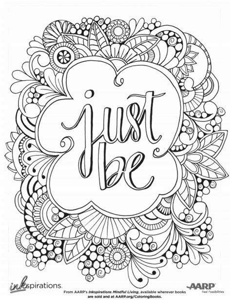Mindfulness Coloring Pages For Adults Coloring Pages