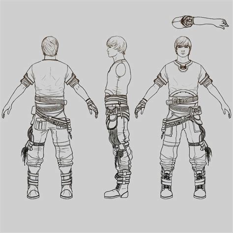 Character Reference Images For 3d Modeling