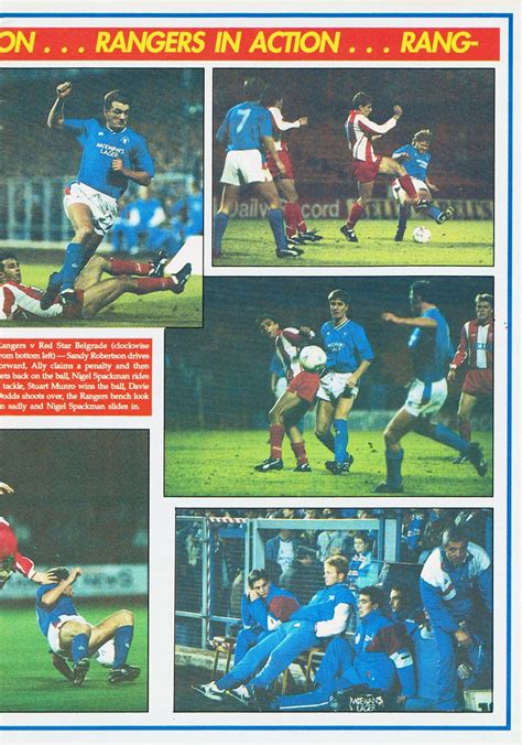Here you can easy to compare statistics for both teams. Rangers vs Dundee United - 1990 - Page 11 | Miles McClagan ...