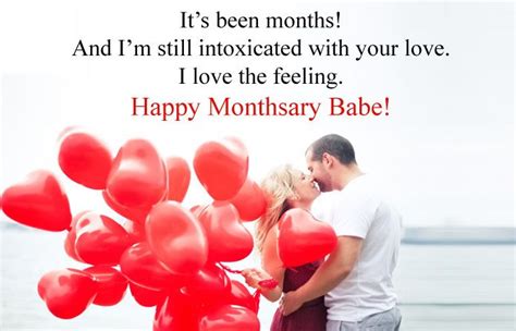 200 Romantic Happy Monthsary Messages For Girlfriend Boyfriend