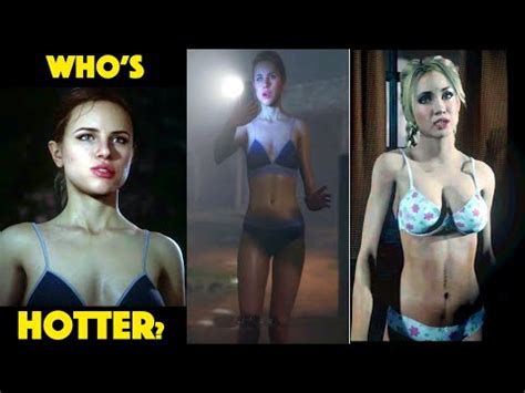 Who S Hotter Emma VS Jessica THE QUARRY Vs UNTIL DAWN YouTube