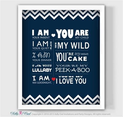 I Am Your Parent You Are My Child Nautical By Adlyowlinvitations