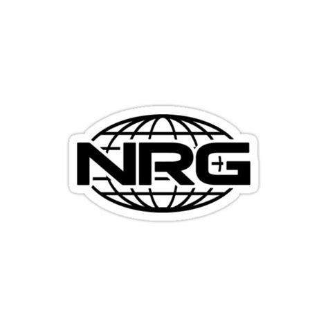 Nrg Esport Logo Sticker By Umla Design Logo Sticker Nrg Logo