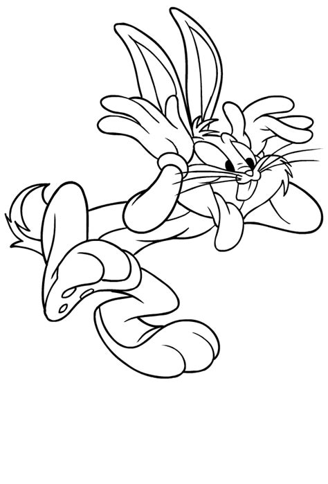 Disegno Di Bugs Bunny Da Colorare