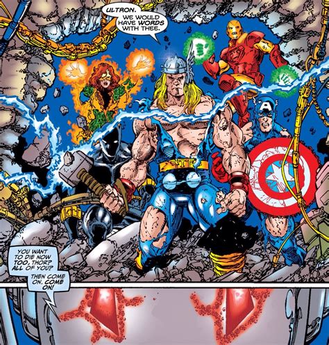 The Avengers Vs Ultron Comics Comics Story Marvel Comics