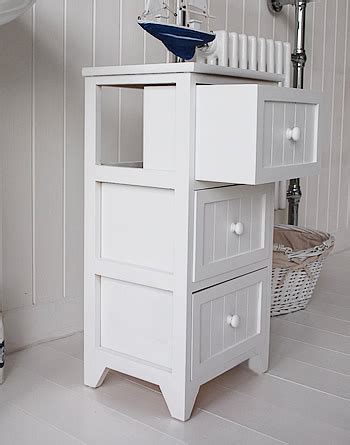 Unfollow bathroom storage drawers to stop getting updates on your ebay feed. Maine Slim Freestanding Bathroom Cabinet with 3 drawers ...