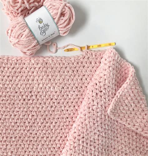 Easy Chunky Crochet Velvet Blanket Daisy Farm Crafts