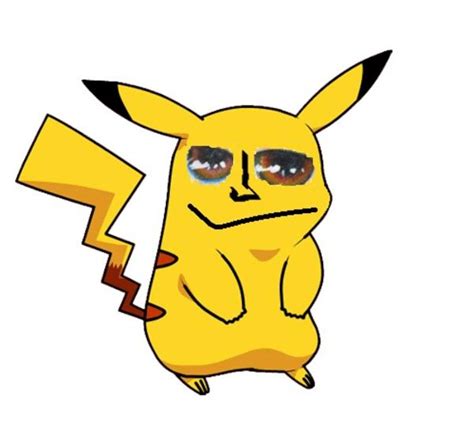 Give Pikachu A Face Give Pikachu A Face Know Your Meme