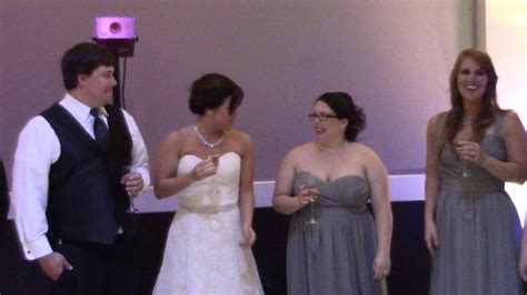 10 29 2016 Bride And Groom Recorded Bridal Party Introductions Youtube