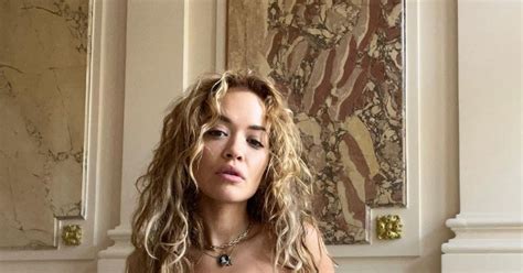 rita ora risks instagram ban as she strips completely naked for sizzling bathtub snaps daily star
