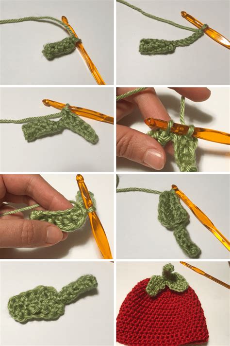 Strawberry Crochet Hat Pattern Newborn Hat Mud Paper Scissors