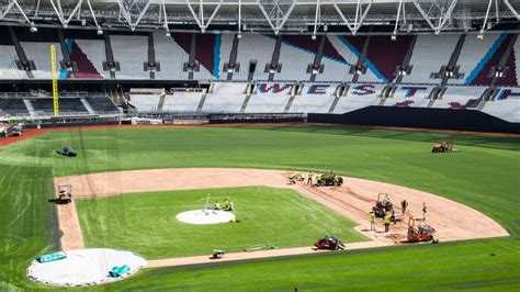 West Hams London Stadium Transformed For Major League Baseball Series