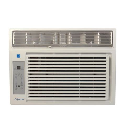 Unlike portable units, they won't take up space on the floor or require you to vent a long hose from the device to the outdoors. Comfort-Aire 12,000 BTU Window Air Conditioner with Remote ...